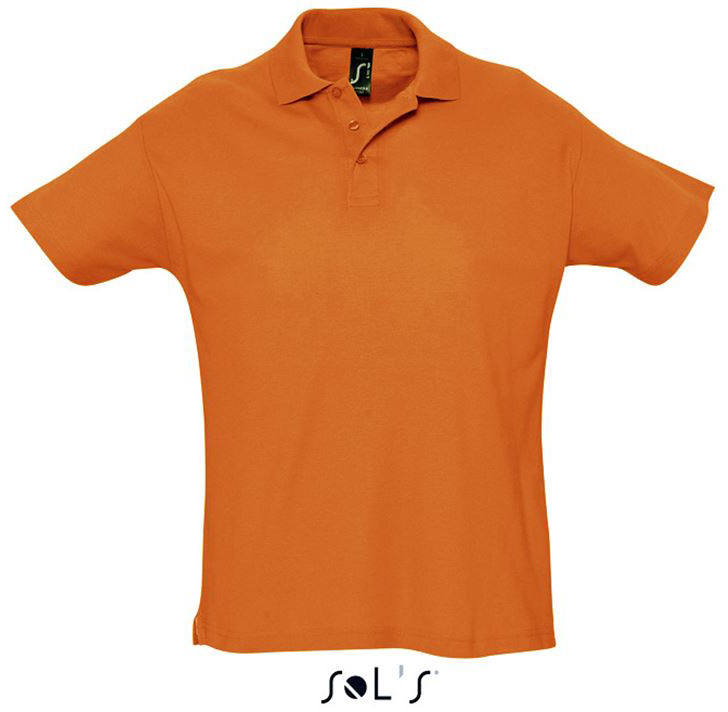 Sol's Summer Ii - Men's Polo Shirt - Sol's Summer Ii - Men's Polo Shirt - Orange