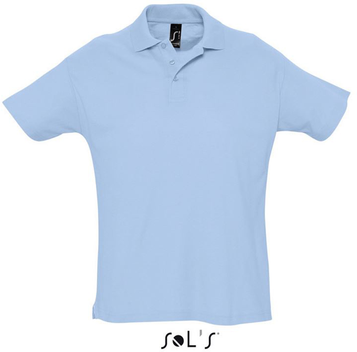 Sol's Summer Ii - Men's Polo Shirt - Sol's Summer Ii - Men's Polo Shirt - Light Blue