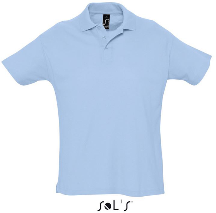 Sol's Summer Ii - Men's Polo Shirt - modrá