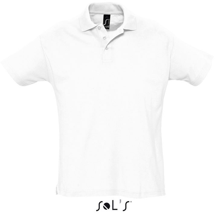 Sol's Summer Ii - Men's Polo Shirt - bílá