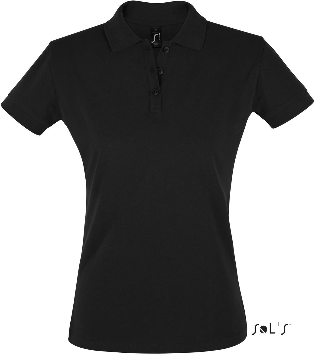 Sol's Perfect Women - Polo Shirt - Sol's Perfect Women - Polo Shirt - Black