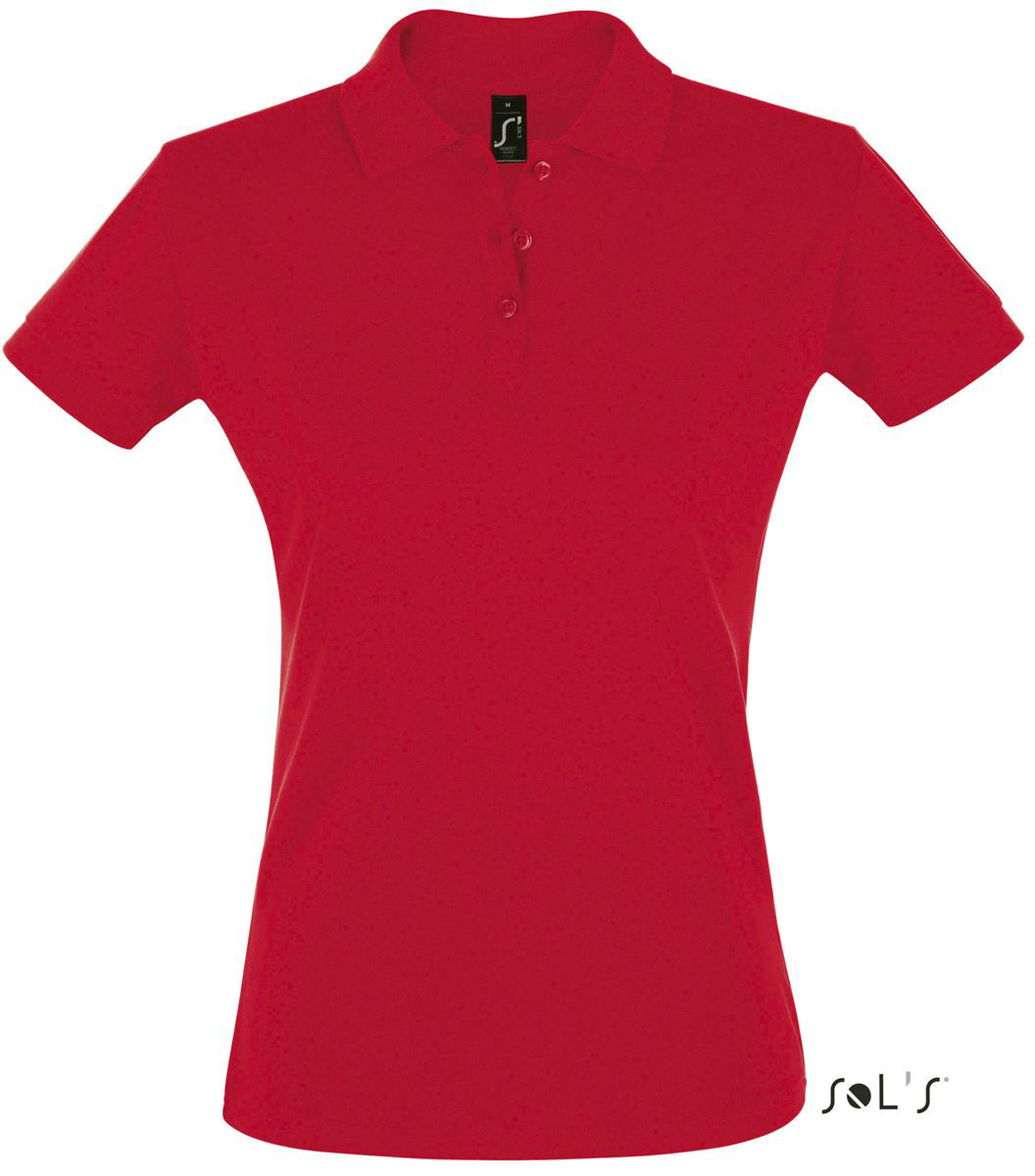 Sol's Perfect Women - Polo Shirt - Sol's Perfect Women - Polo Shirt - Red