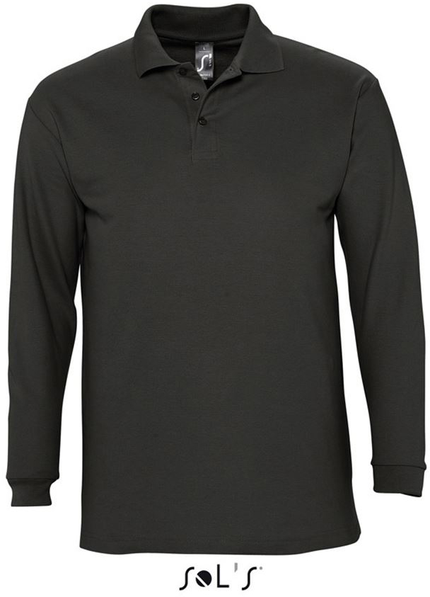 Sol's Winter Ii - Men's Polo Shirt - černá