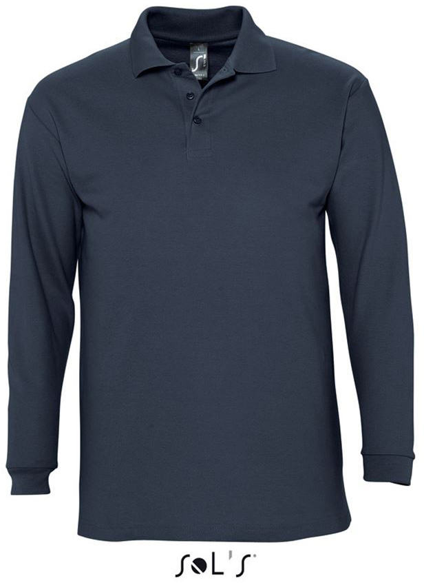 Sol's Winter Ii - Men's Polo Shirt - modrá