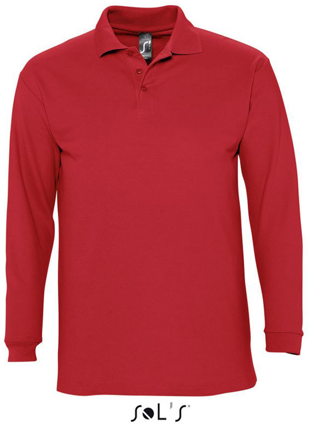 Sol's Winter Ii - Men's Polo Shirt - Sol's Winter Ii - Men's Polo Shirt - Red