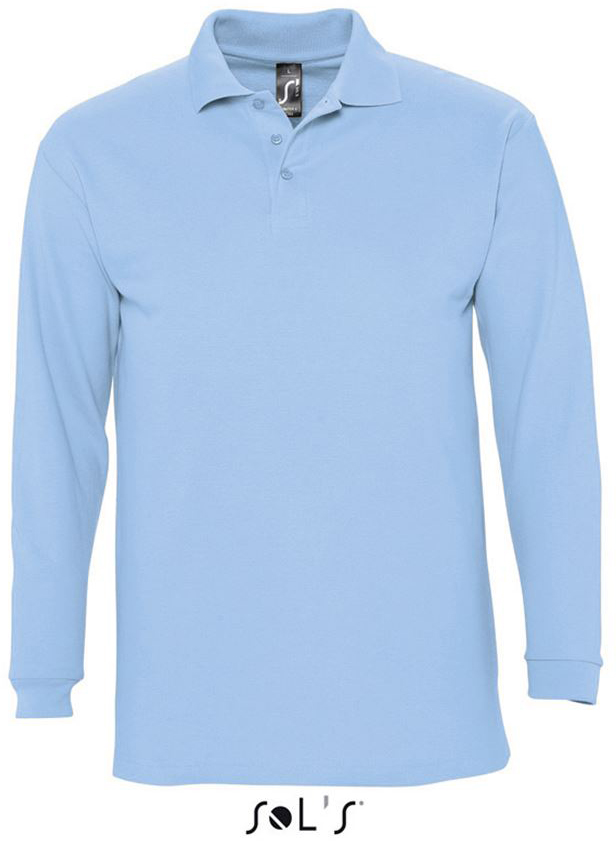 Sol's Winter Ii - Men's Polo Shirt - Sol's Winter Ii - Men's Polo Shirt - Light Blue