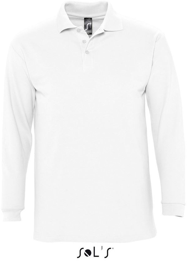 Sol's Winter Ii - Men's Polo Shirt - biela