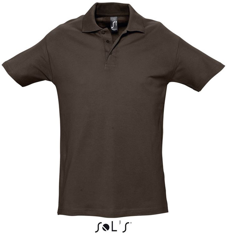 Sol's Spring Ii - Men’s Pique Polo Shirt - hnedá