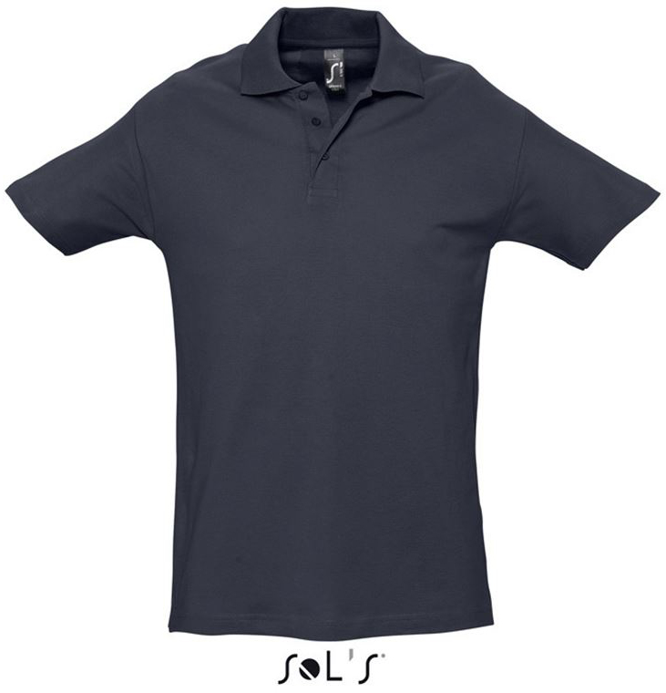 Sol's Spring Ii - Men’s Pique Polo Shirt - Sol's Spring Ii - Men’s Pique Polo Shirt - Blue Dusk