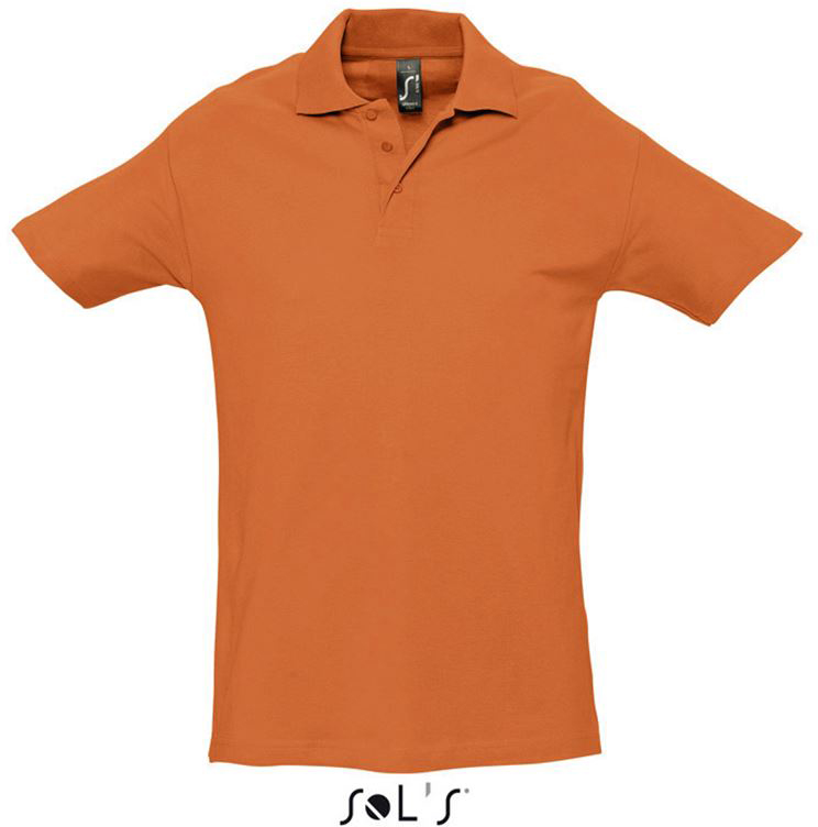 Sol's Spring Ii - Men’s Pique Polo Shirt - Orange