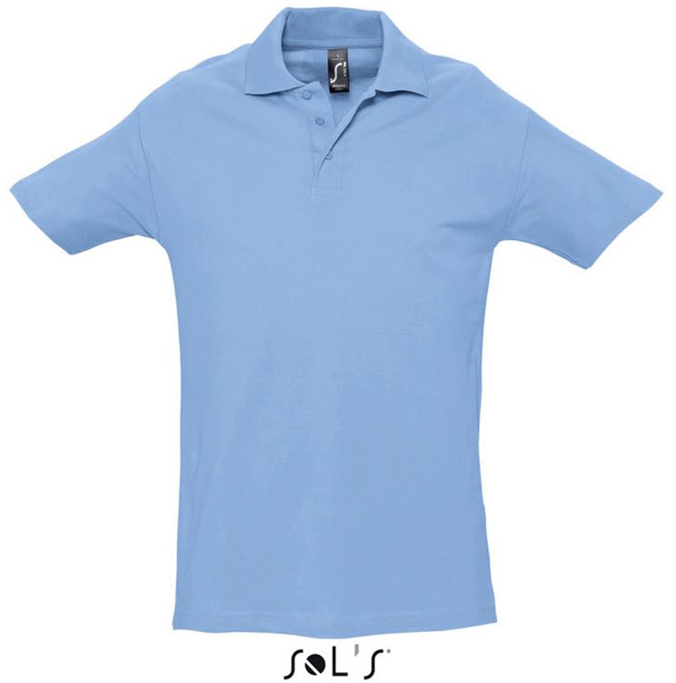 Sol's Spring Ii - Men’s Pique Polo Shirt - modrá