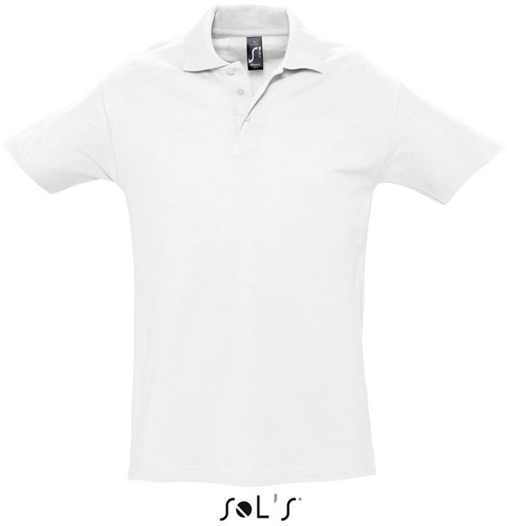 Sol's Spring Ii - Men’s Pique Polo Shirt - white