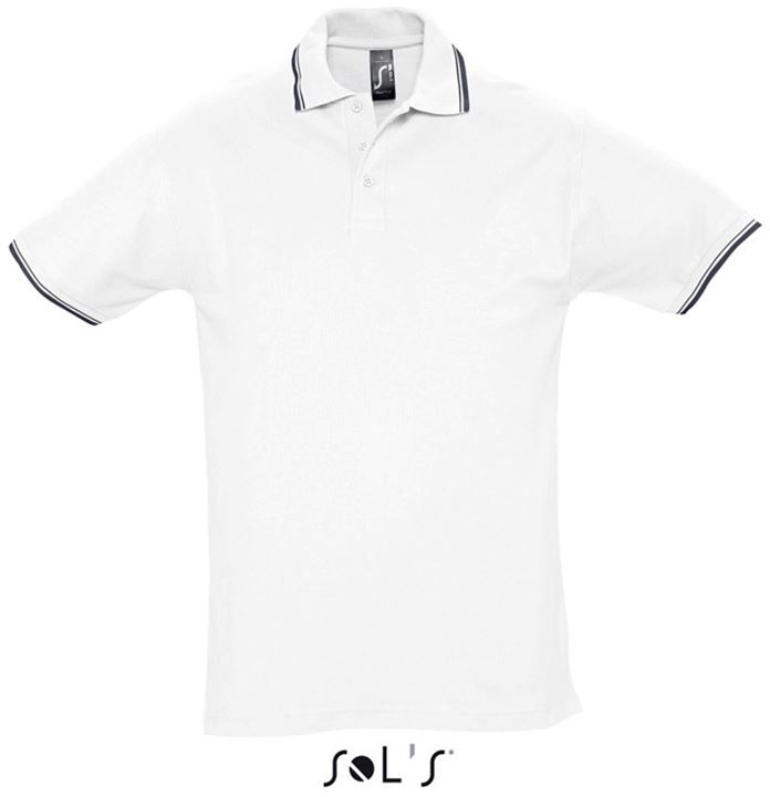 Sol's Practice Men - Polo Shirt - Sol's Practice Men - Polo Shirt - White