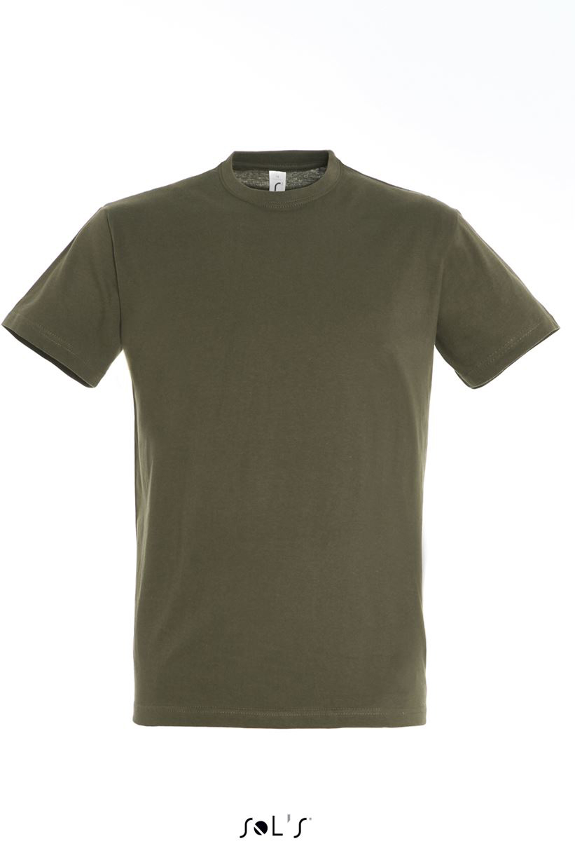 Sol's Regent - Unisex Round Collar T-shirt - zelená