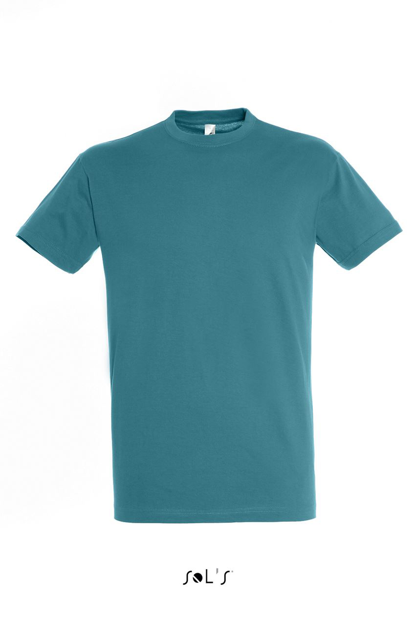 Sol's Regent - Unisex Round Collar T-shirt - modrá