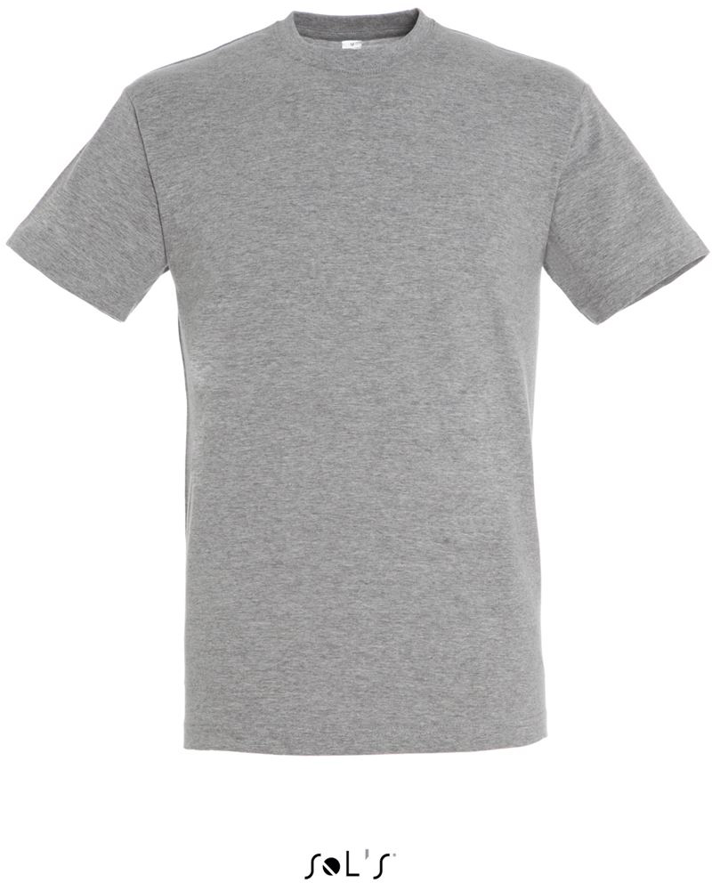 Sol's Regent - Unisex Round Collar T-shirt - grey