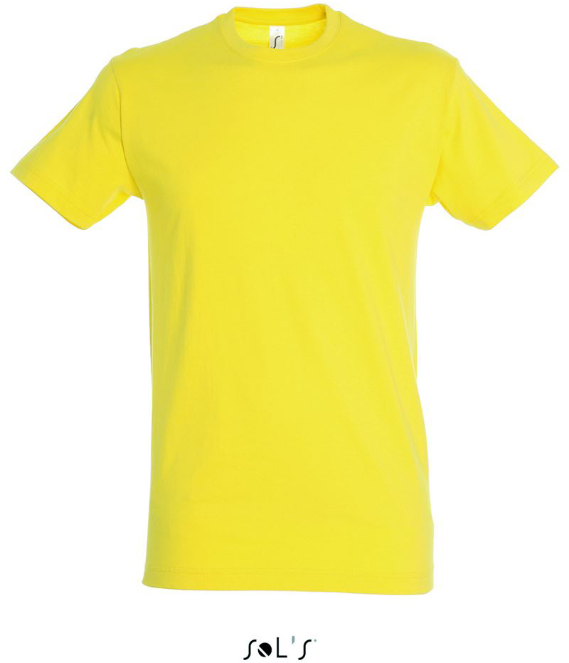 Sol's Regent - Unisex Round Collar T-shirt - Gelb