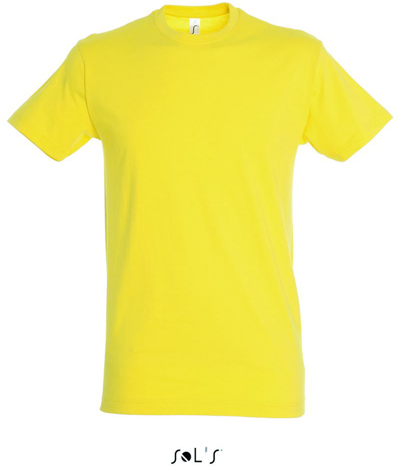 Sol's Regent - Unisex Round Collar T-shirt - yellow