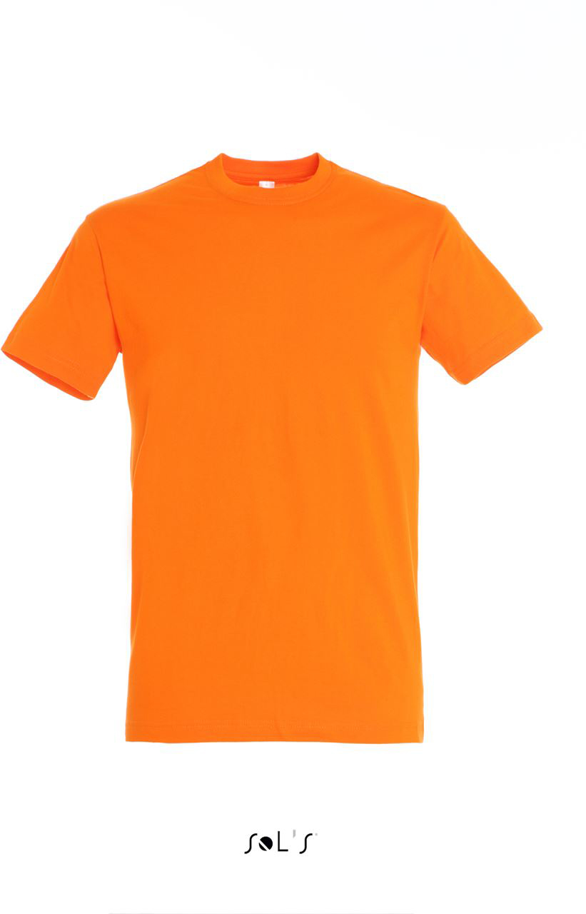 Sol's Regent - Unisex Round Collar T-shirt - orange