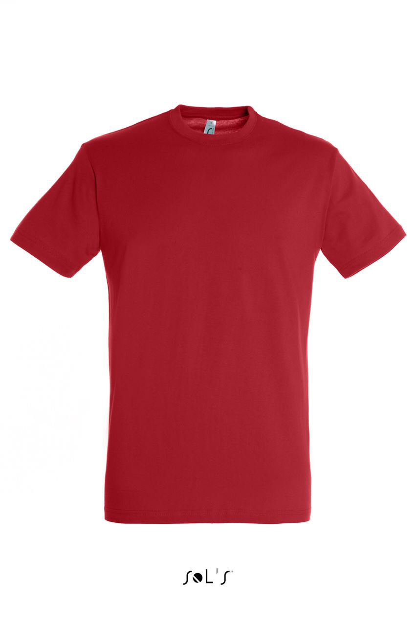 Sol's Regent - Unisex Round Collar T-shirt - Sol's Regent - Unisex Round Collar T-shirt - Red