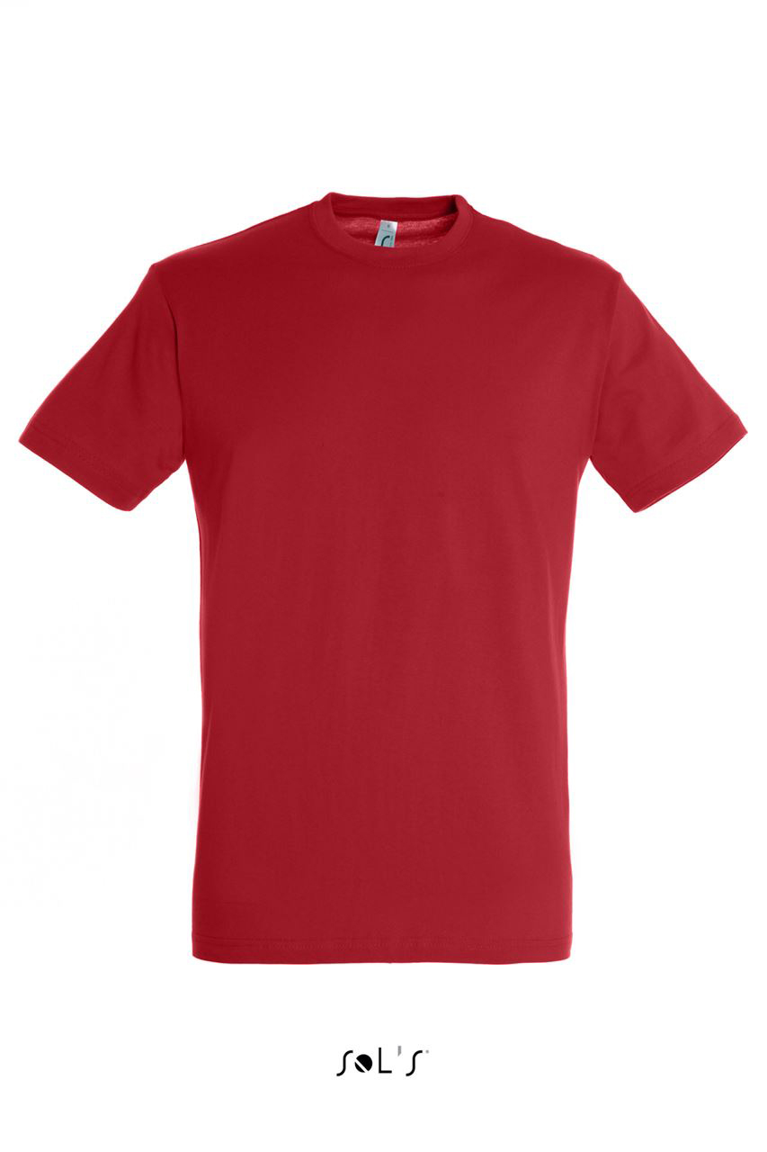 Sol's Regent - Unisex Round Collar T-shirt - red