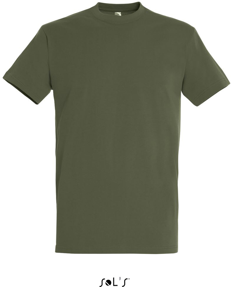 Sol's imperial - Men's Round Collar T-shirt - green