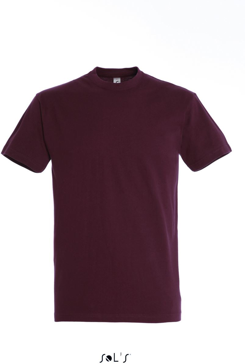 Sol's imperial - Men's Round Collar T-shirt - Sol's imperial - Men's Round Collar T-shirt - Maroon