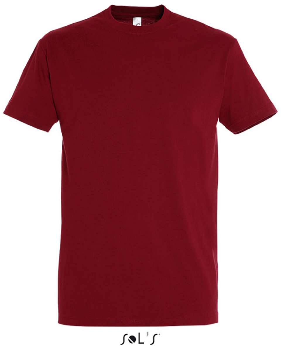 Sol's imperial - Men's Round Collar T-shirt - Rot