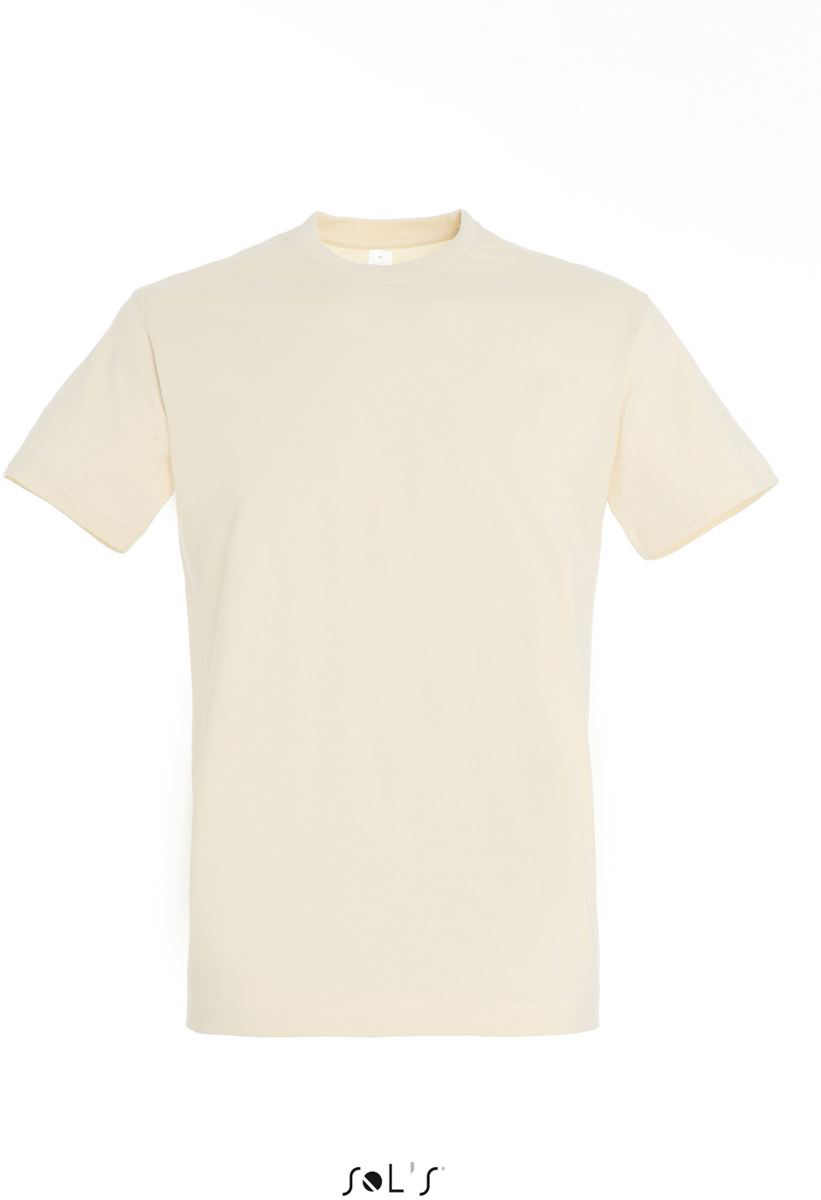 Sol's imperial - Men's Round Collar T-shirt - Sol's imperial - Men's Round Collar T-shirt - Natural