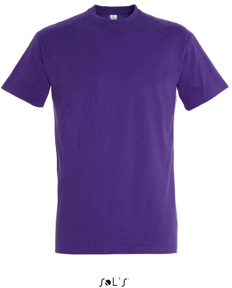 Sol's imperial - Men's Round Collar T-shirt - fialová