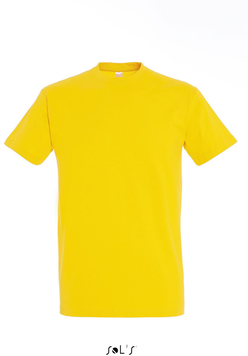 Sol's imperial - Men's Round Collar T-shirt - yellow