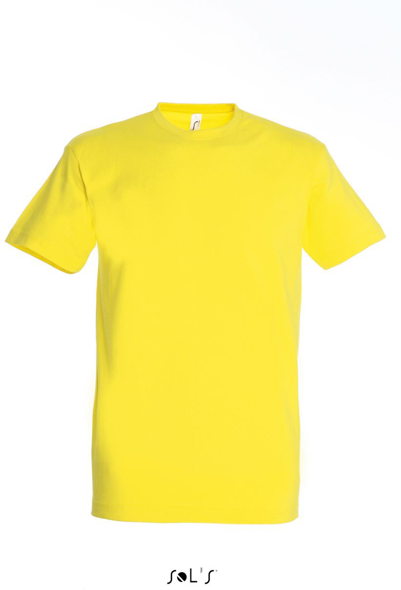 Sol's imperial - Men's Round Collar T-shirt - žltá