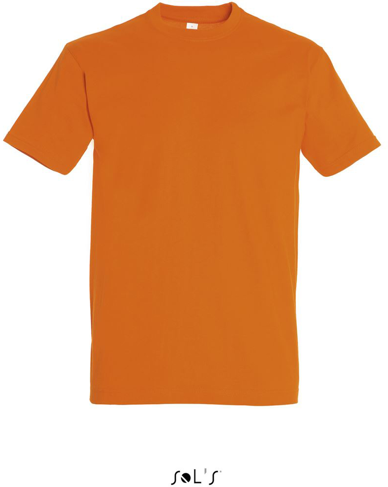 Sol's imperial - Men's Round Collar T-shirt - Orange