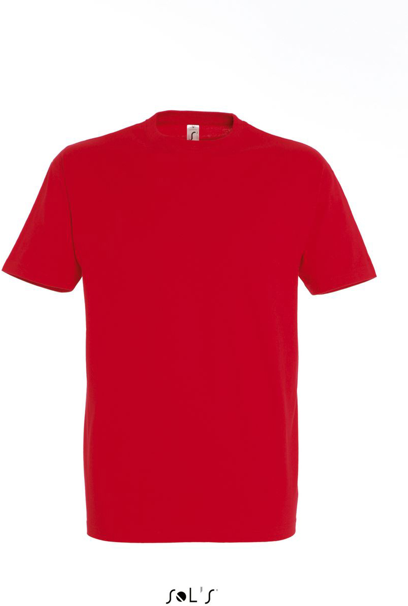 Sol's imperial - Men's Round Collar T-shirt - Sol's imperial - Men's Round Collar T-shirt - Red