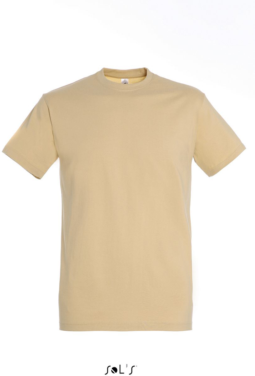 Sol's imperial - Men's Round Collar T-shirt - hnědá