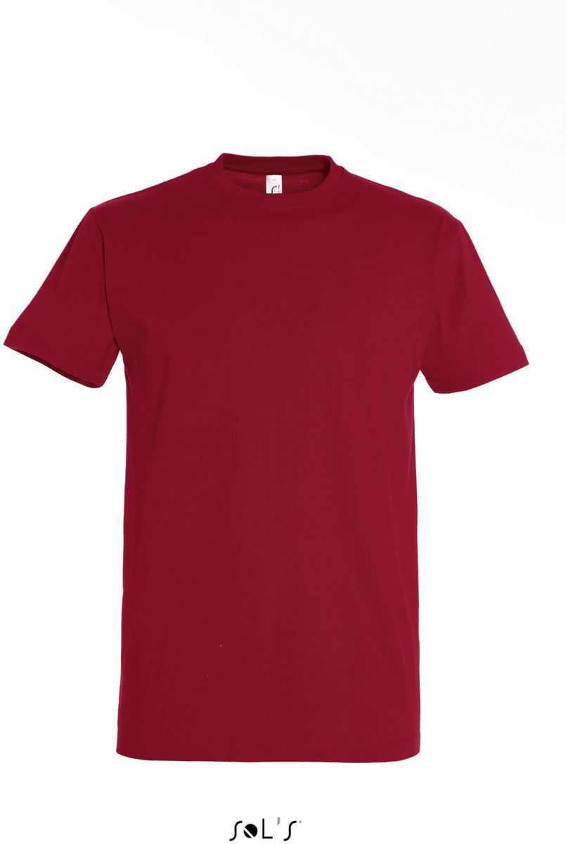 Sol's imperial - Men's Round Collar T-shirt - Sol's imperial - Men's Round Collar T-shirt - Cardinal Red