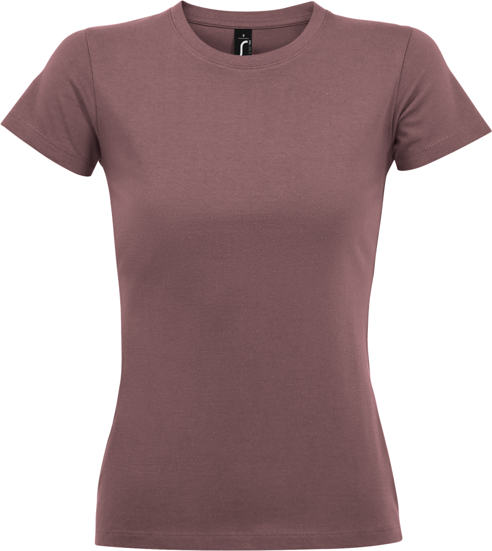 Sol's imperial Women - Round Collar T-shirt - violet