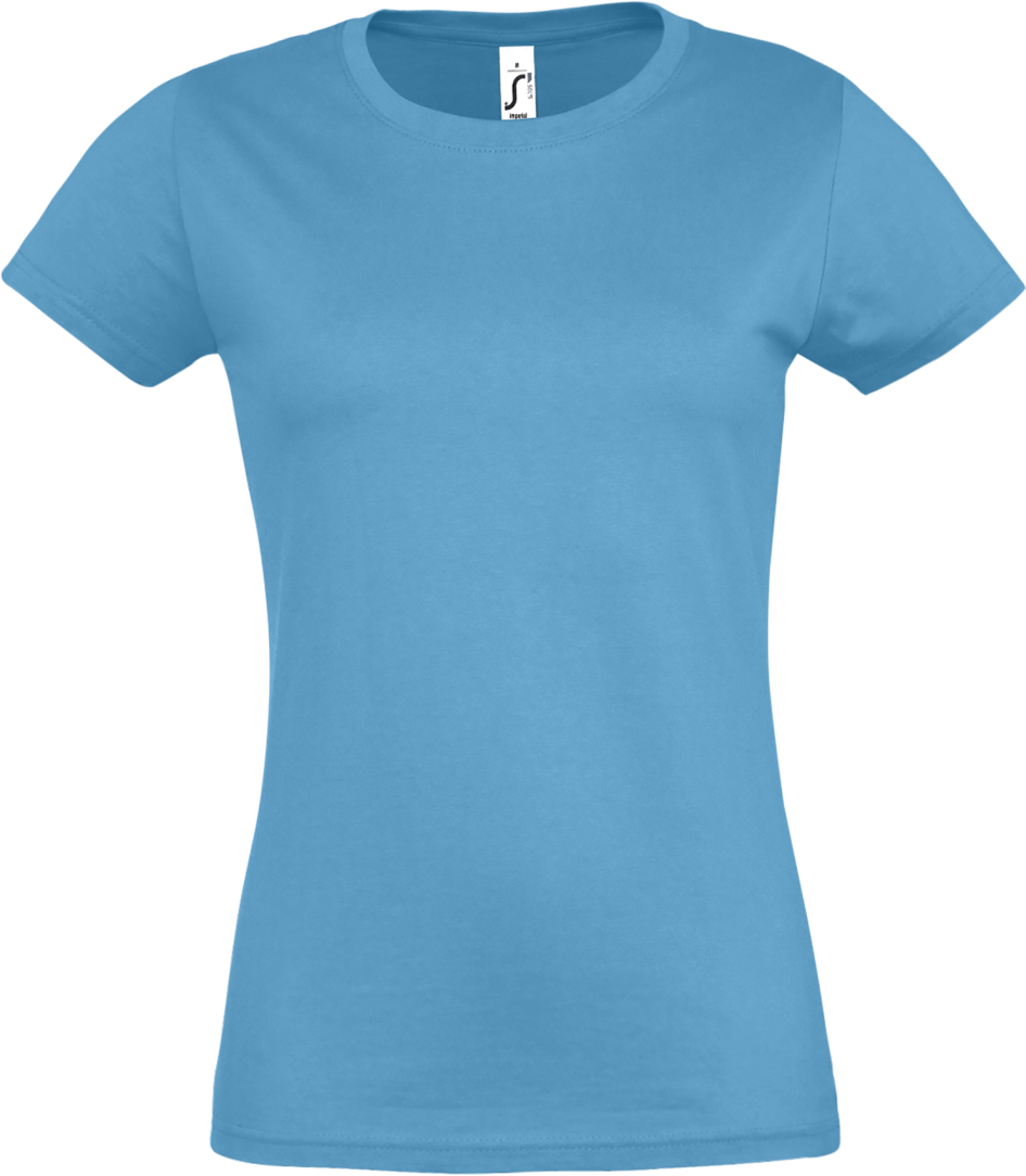 Sol's imperial Women - Round Collar T-shirt - blau