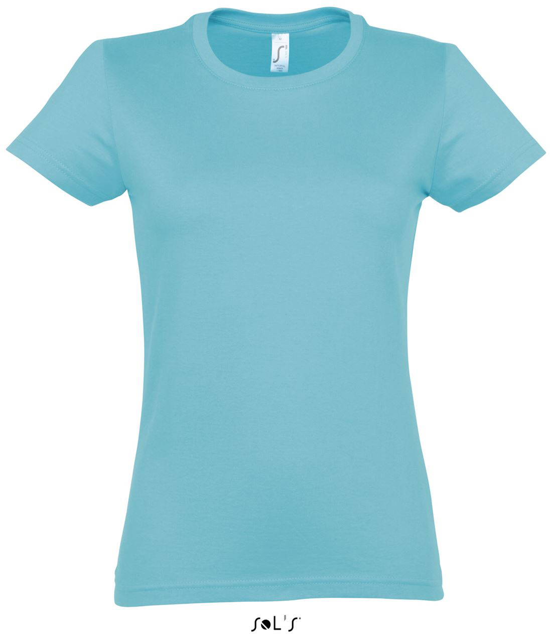 Sol's imperial Women - Round Collar T-shirt - blue