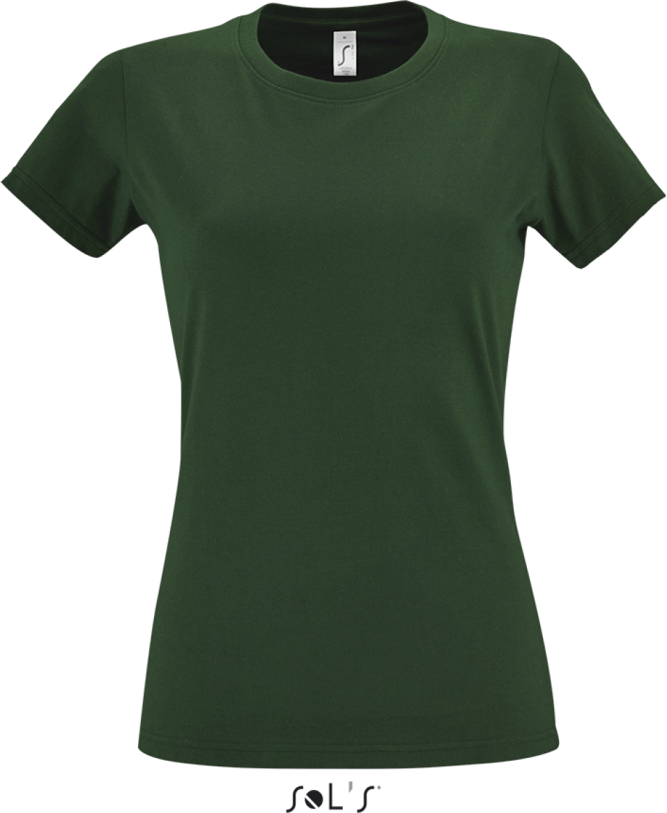 Sol's imperial Women - Round Collar T-shirt - Sol's imperial Women - Round Collar T-shirt - Forest Green