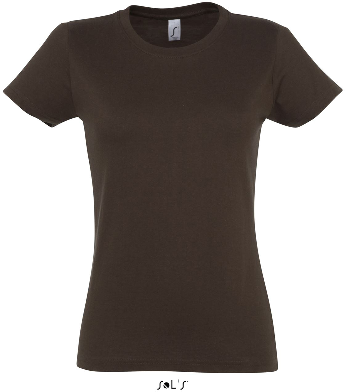 Sol's imperial Women - Round Collar T-shirt - brown