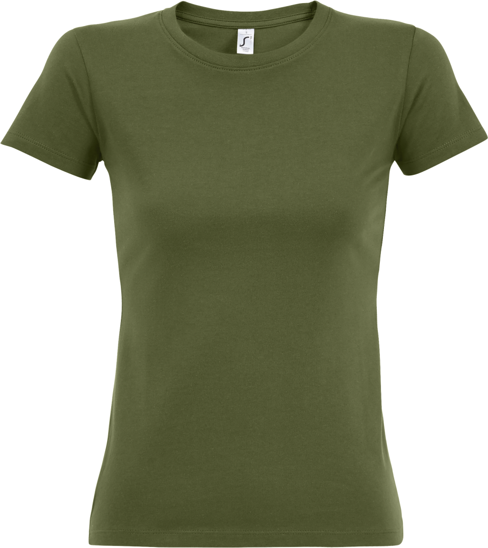Sol's imperial Women - Round Collar T-shirt - green