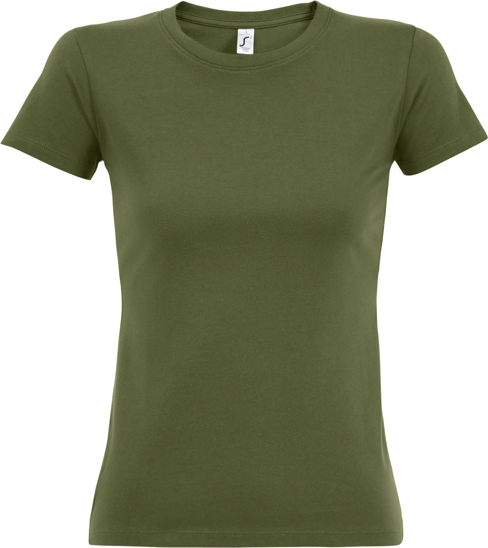 Sol's imperial Women - Round Collar T-shirt - Sol's imperial Women - Round Collar T-shirt - Military Green