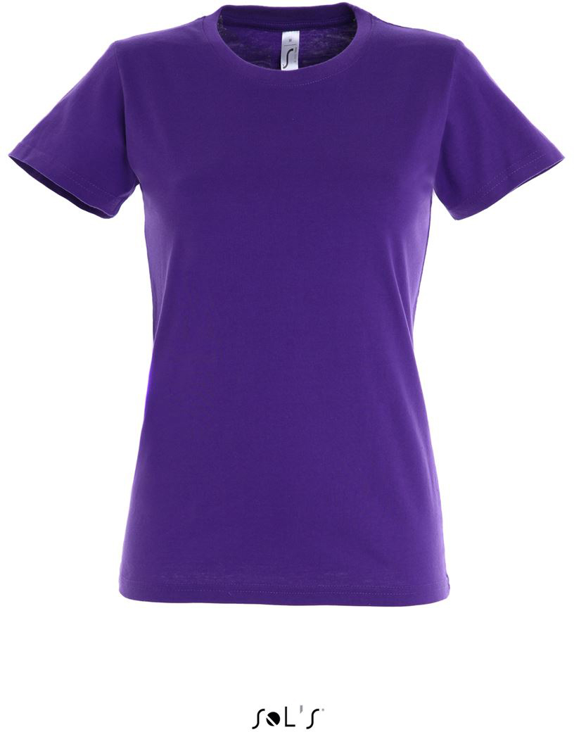 Sol's imperial Women - Round Collar T-shirt - Sol's imperial Women - Round Collar T-shirt - Purple