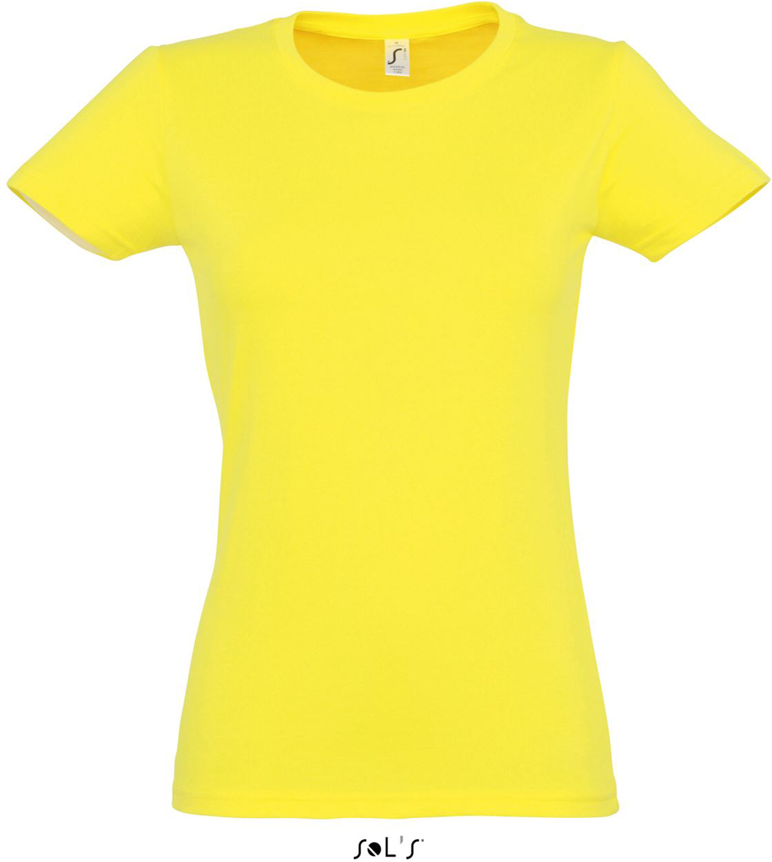 Sol's imperial Women - Round Collar T-shirt - yellow
