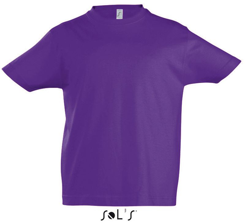 Sol's imperial Kids - Round Neck T-shirt - Sol's imperial Kids - Round Neck T-shirt - Purple
