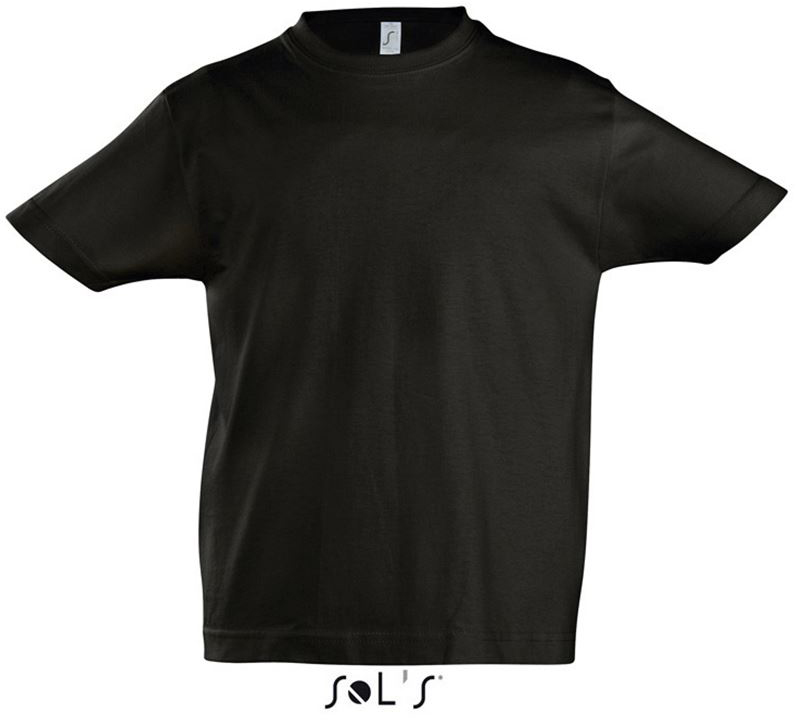 Sol's imperial Kids - Round Neck T-shirt - Sol's imperial Kids - Round Neck T-shirt - Black