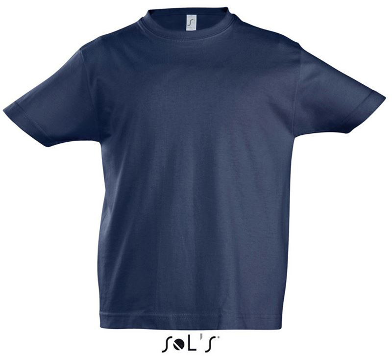 Sol's imperial Kids - Round Neck T-shirt - modrá