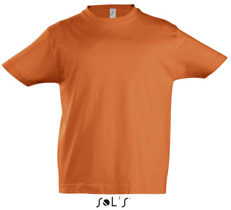 Sol's imperial Kids - Round Neck T-shirt - Orange