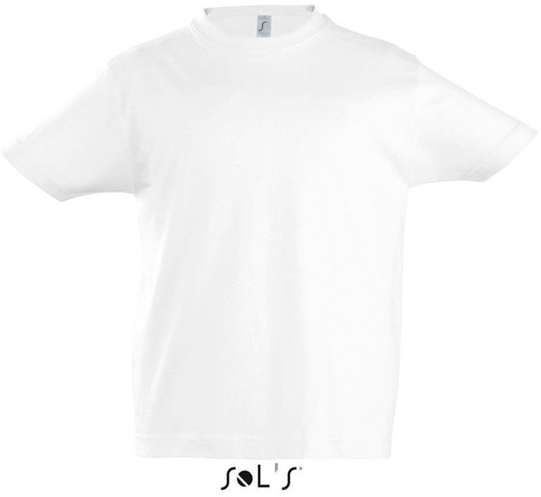 Sol's imperial Kids - Round Neck T-shirt - Sol's imperial Kids - Round Neck T-shirt - White